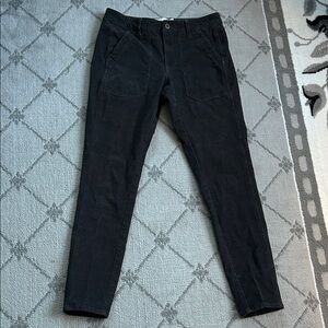 LL Bean Signature Women's Black Skinny Corduroy Pants